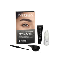 Bronsun Hybrid Dye Lash & Brow Trial Kit Deep Black #1