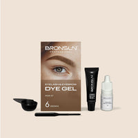 Bronsun Hybrid Dye Lash & Brow Trial Kit Brown #6