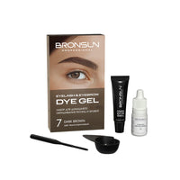 Bronsun Hybrid Dye Lash & Brow Trial Kit Dark Brown #7