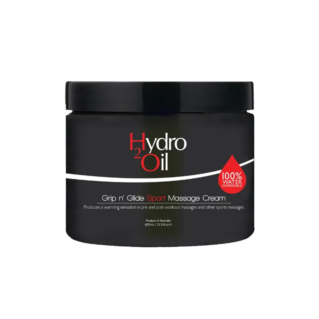 CaronLab Hydro 2 Oil Grip n Glide Massage Cream - Sport - 400ml