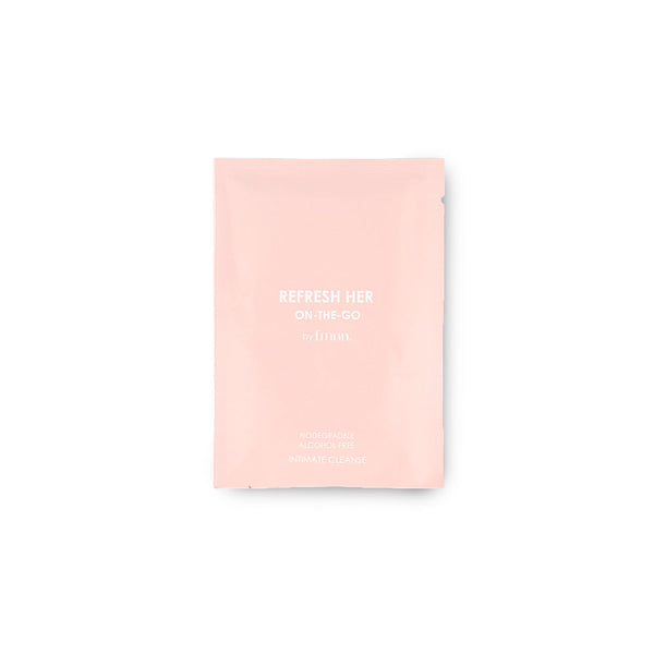 FMNN Refresh Her On-The-Go Wipes - 20 Pieces Individually Wrapped