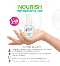 Gelish Nourish Cuticle Oil with Hyaluronic Acid features
