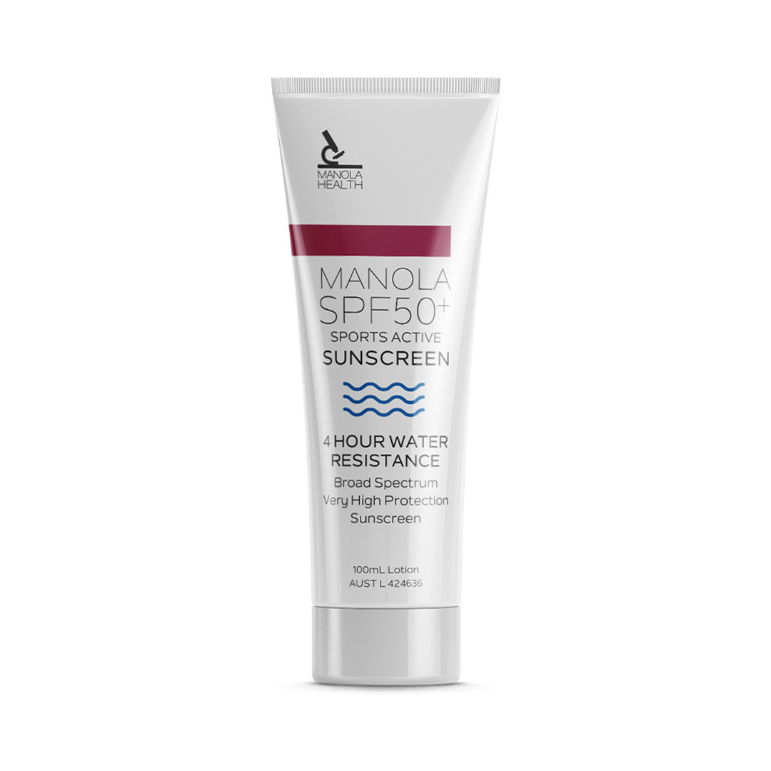 Manola Sports Active Sunscreen SPF50+ 100ml