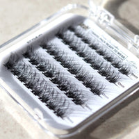 MODELROCK Ready to Wear Pre-Glued Cluster Lashes - Travel Edition - 40 Pieces