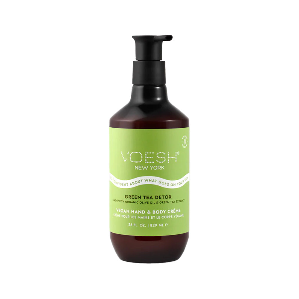 Voesh Vegan Body & Hand Creme - Green Tea - 829ml