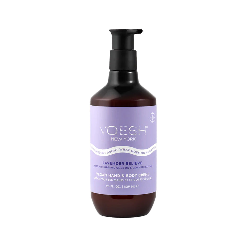 Voesh Vegan Body & Hand Creme - Lavender Relieve - 829ml