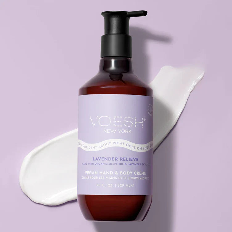 Voesh Vegan Body & Hand Creme - Lavender Relieve - 829ml
