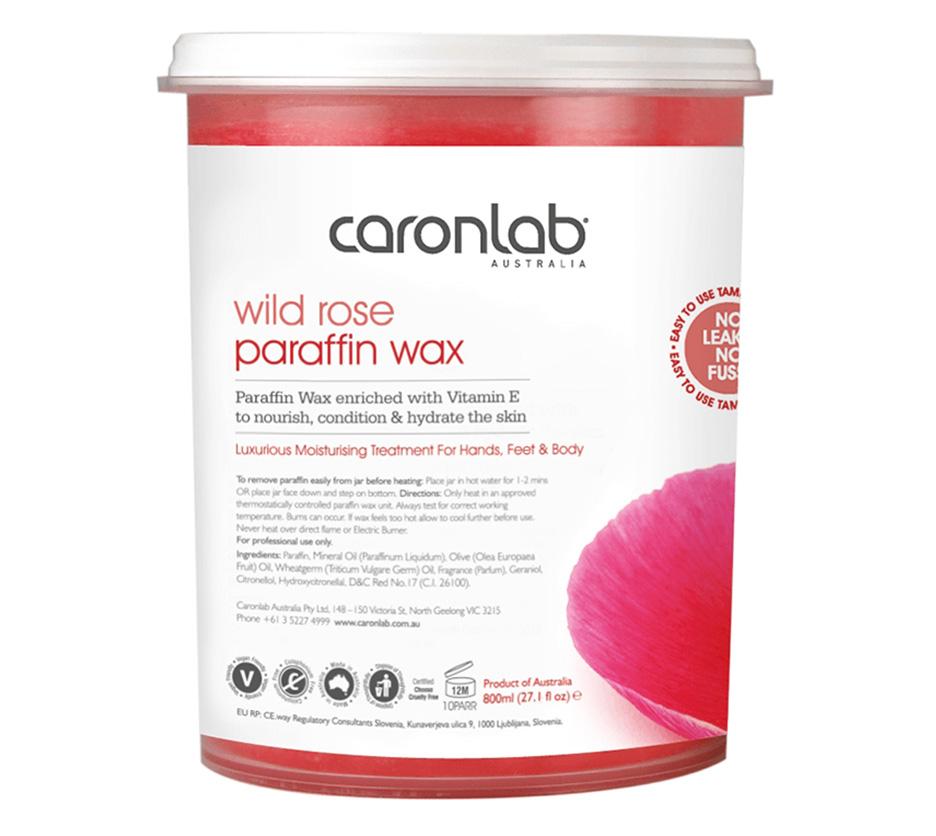 CaronLab Paraffin Wax Wild Rose - 800ml