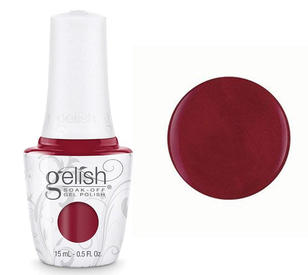 Gelish Professional Gel Polish Man Of The Moment - Medium Red Creme
