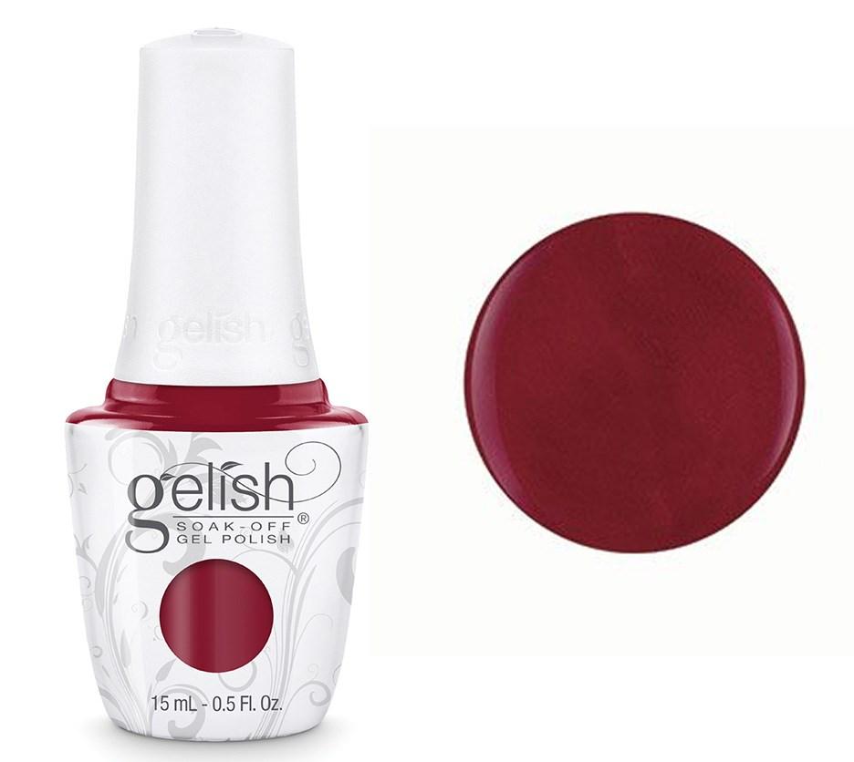 Gelish Professional Gel Polish Man Of The Moment - Medium Red Creme