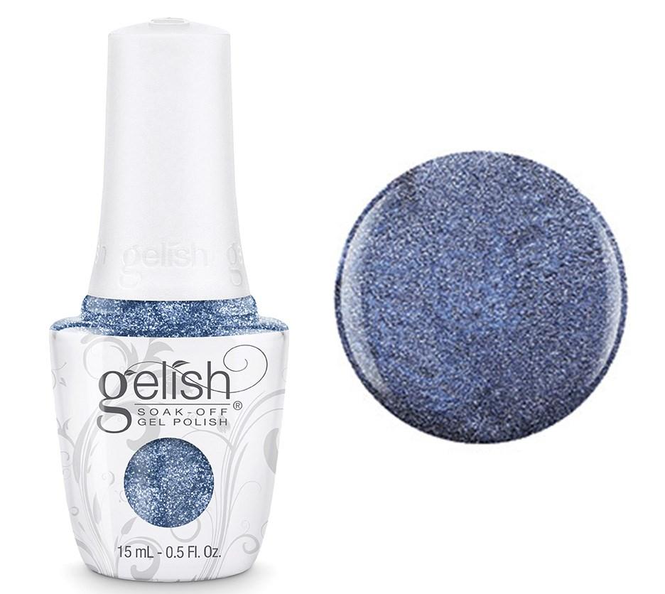 Gelish Professional Gel Polish Rhythm and Blues - Denim Blue Metallic