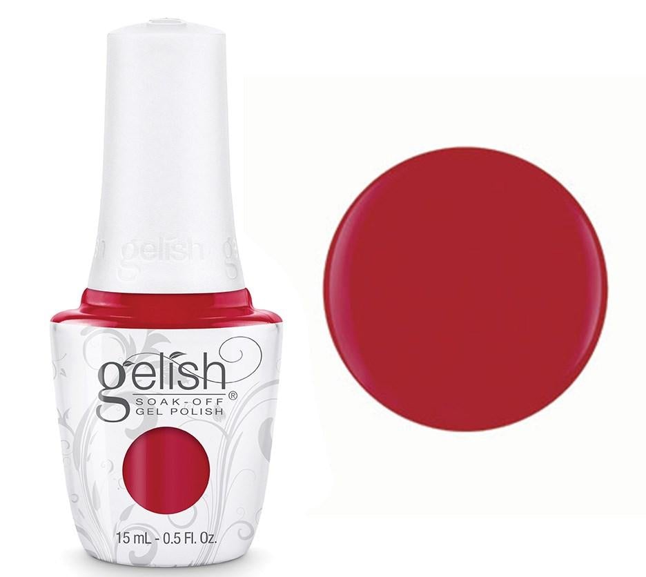 Gelish Professional Gel Polish Scandalous - Hot Red Creme
