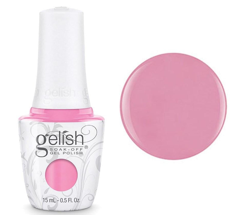 Gelish Professional Gel Polish - Look At You, Pink-achu! - Bubblegum Pink Neon Creme