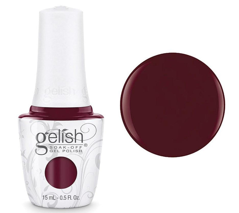 Gelish Professional Gel Polish A Touch Of Sass - Dark Red Creme
