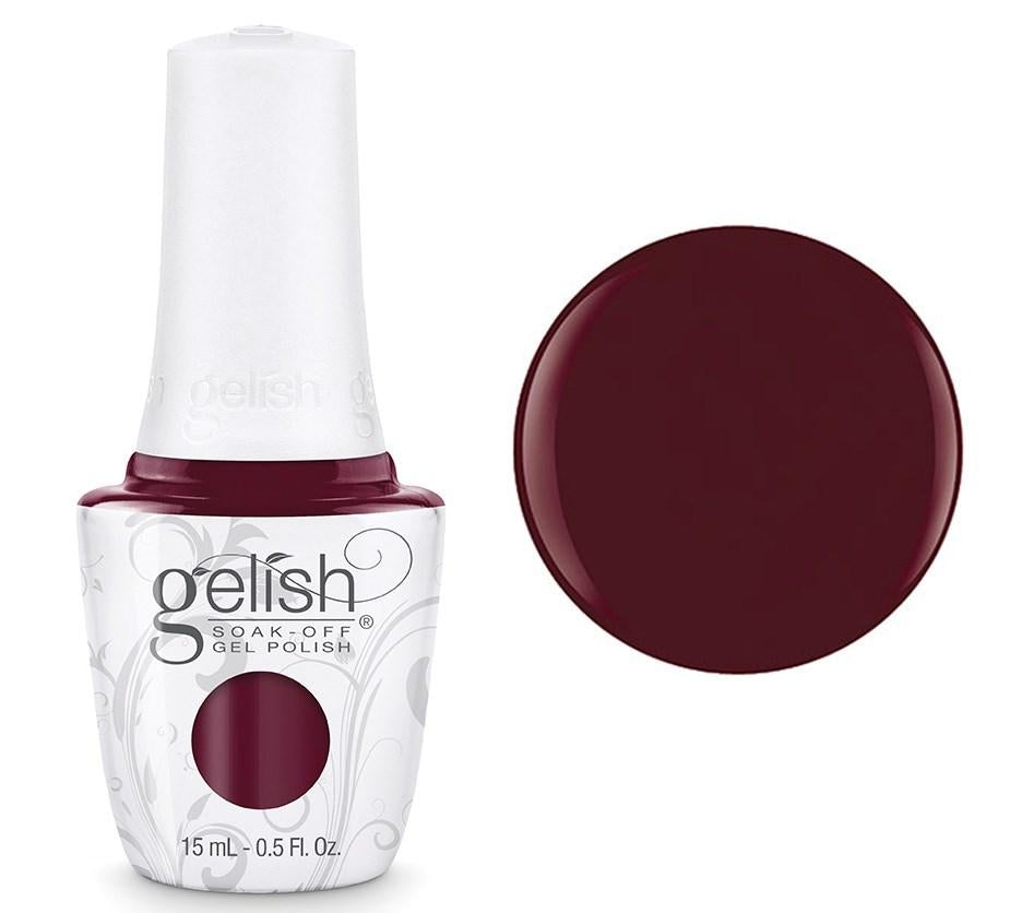 Gelish Professional Gel Polish A Touch Of Sass - Dark Red Creme