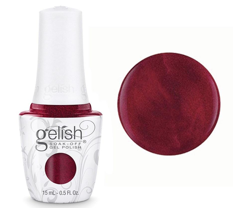 Gelish Professional Gel Polish I'm So Hot - Burgundy Shimmer
