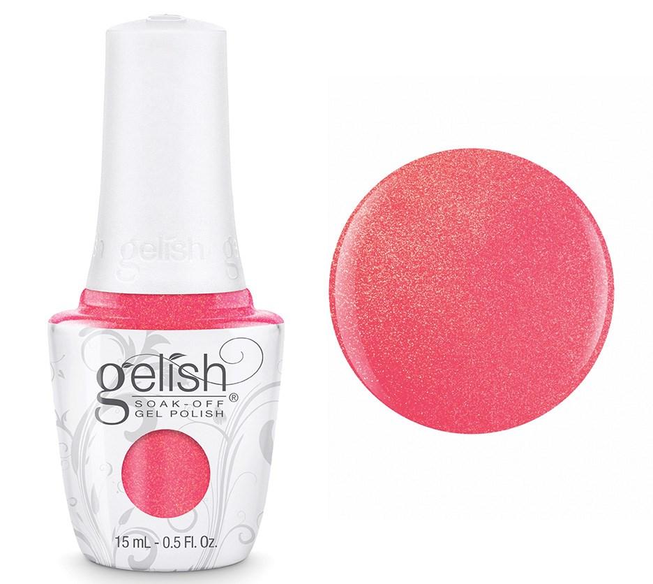 Gelish Professional Gel Polish Hip Hot Coral - Hot Coral Pearl