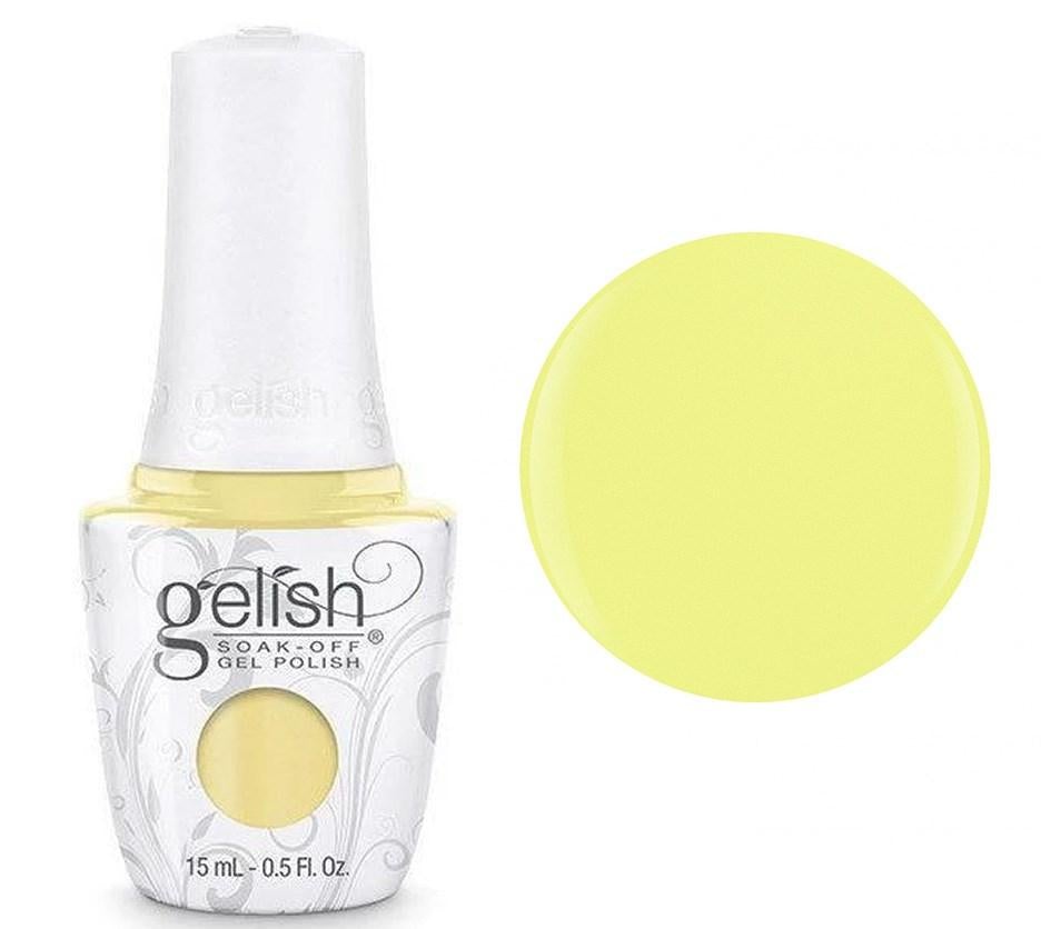 Gelish Professional Gel Polish Let Down Your Hair - Yellow Iridescent Creme