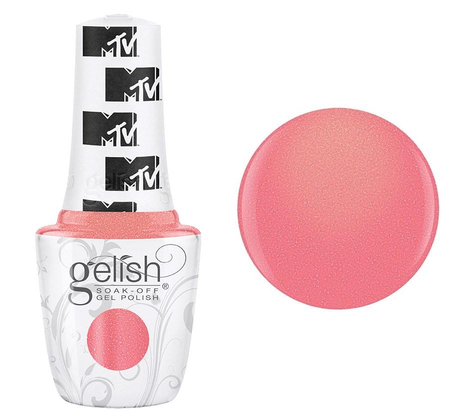 Gelish Professional Gel Polish Show Up & Glow Up - Bright Pink Shimmer