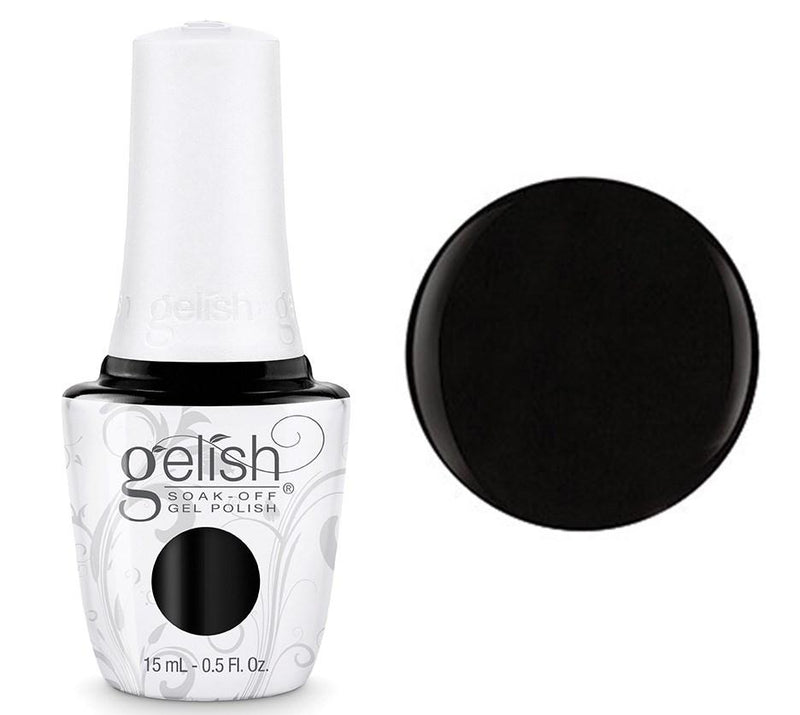 Gelish Professional Gel Polish Black Shadow - Black Creme