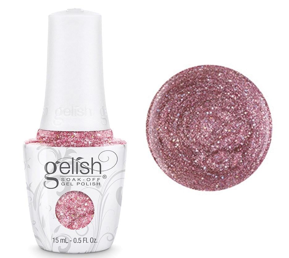 Gelish Professional Gel Polish June Bride - Holographic Pink Glitter