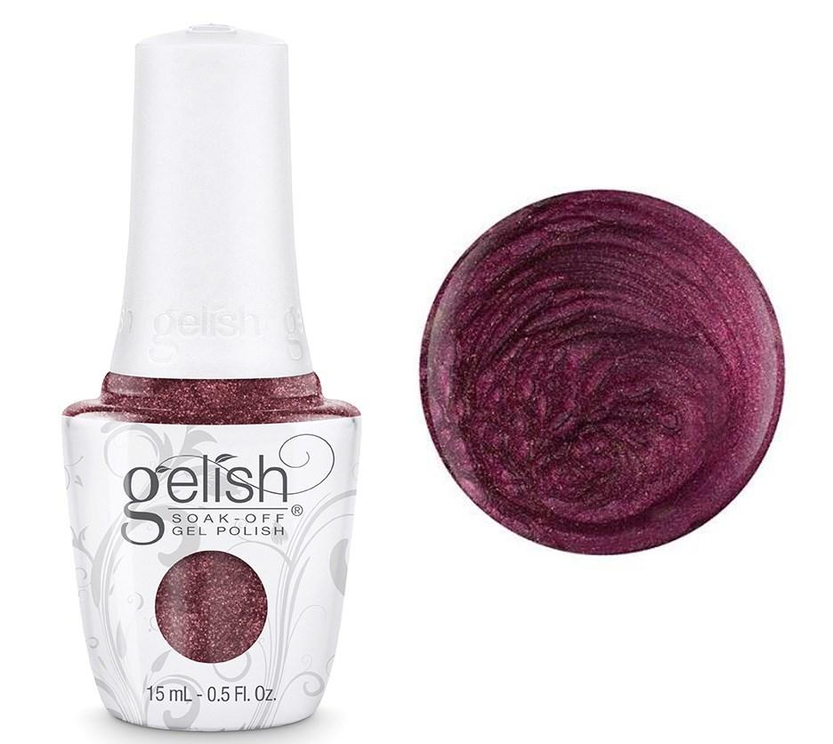 Gelish Professional Gel Polish Samuri - Medium Purple Metallic