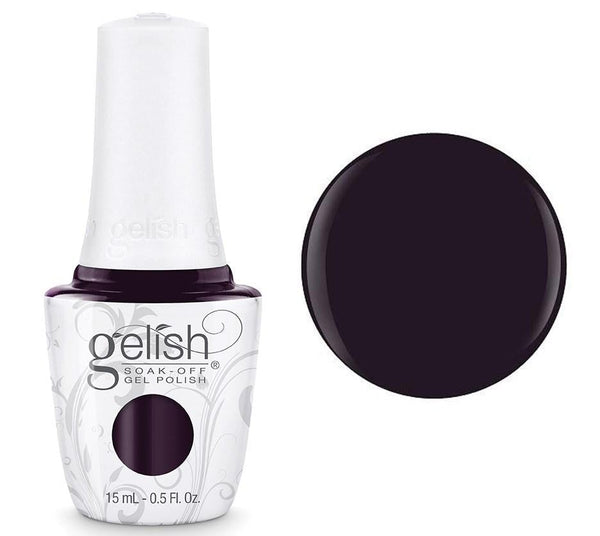 Gelish Professional Gel Polish Diva - Deep Purple With Subtle Frost