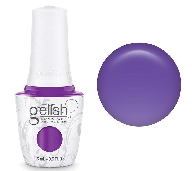 Gelish Professional Gel Polish You Glare, I Glow - Purple Neon Creme