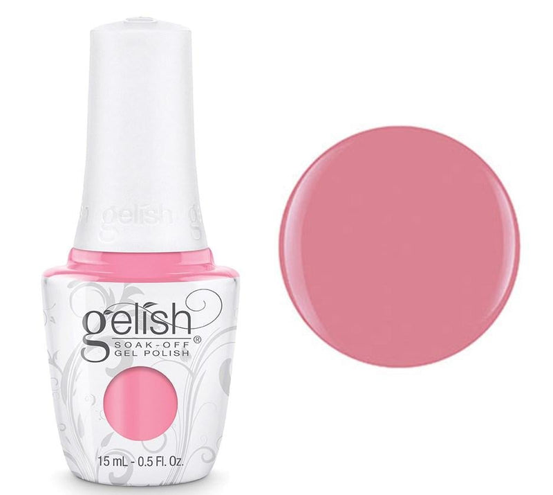 Gelish Professional Gel Polish Make You Blink Pink - Light Pink Neon Creme