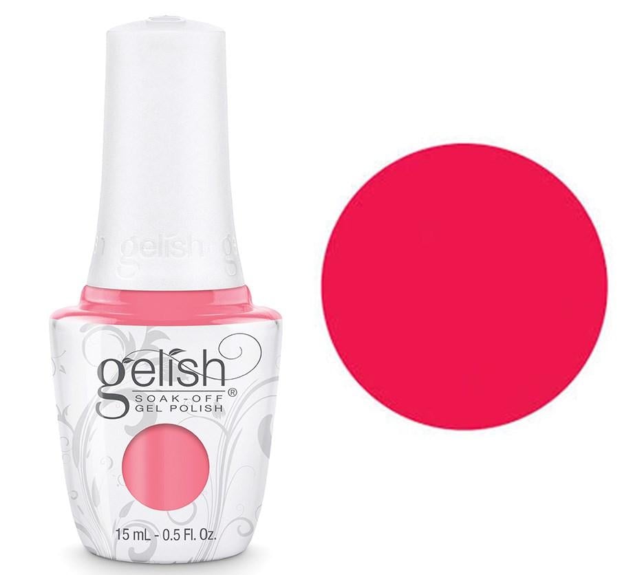 Gelish Professional Gel Polish Pacific Sunset - Pink Neon Creme