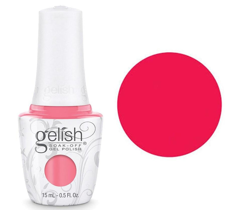 Gelish Professional Gel Polish Pacific Sunset - Pink Neon Creme