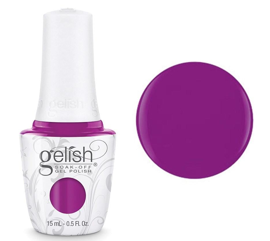 Gelish Professional Gel Polish Tahiti Hottie - Purple Neon Creme