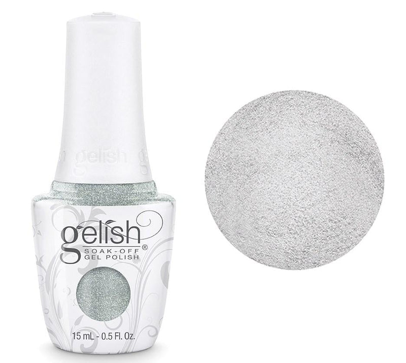 Gelish Professional Gel Polish A-Lister - Soft Silver Metallic