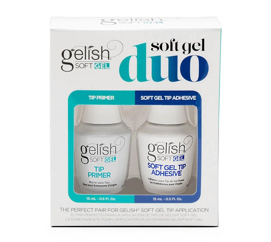 Gelish Soft Gel Duo – Includes 1 each 15ml Tip Primer and Soft Gel Adhesive
