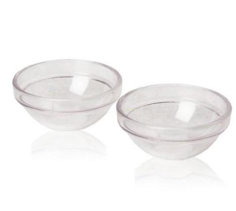 Dappen Dish Eyebrow/Eyelash Tint Mixing Bowl 2 Pack – Plastic