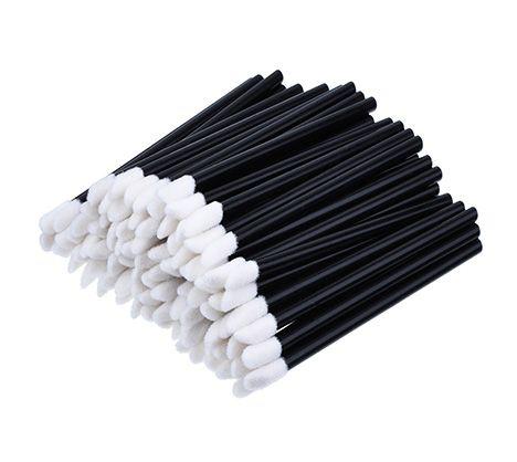 Doe Foot/Angled Lip Brush Applicators - 50 Pack