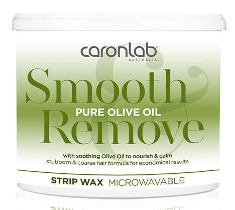 CaronLab Smooth & Remove Olive Oil Strip Wax - 400g
