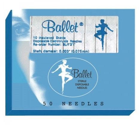 Ballet Insulated Needles K3 - Box of 50