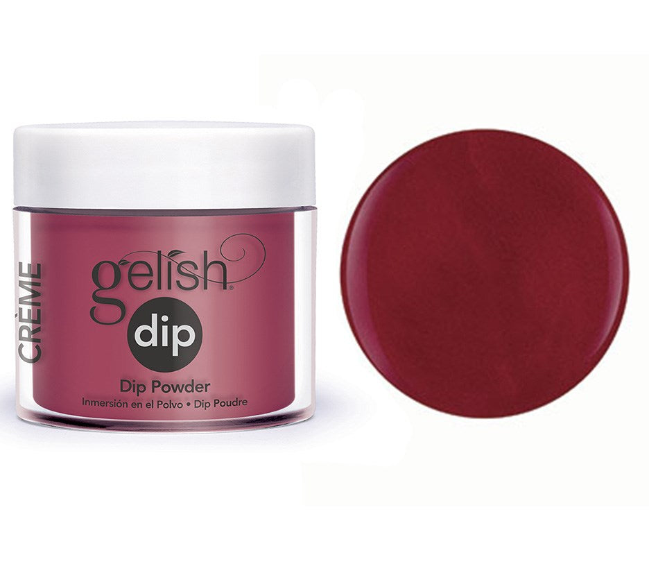 Gelish Dip Powder Man Of The Moment - Medium Red Creme