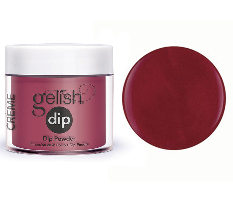 Gelish Dip Powder Man Of The Moment - Medium Red Creme