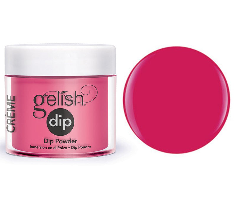 Gelish Dip Powder Don't Pansy Around - Medium Pink Creme