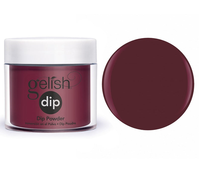 Gelish Dip Powder Looking For A Wingman - Burgundy Creme
