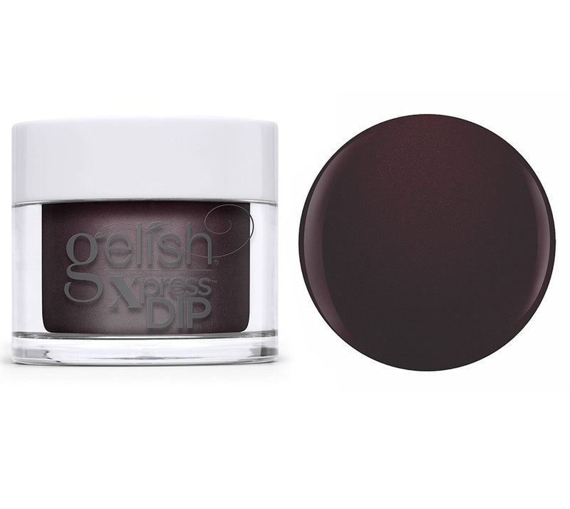 Gelish Xpress Dip Powder You're In My World Now - Deep Burgundy Pearl