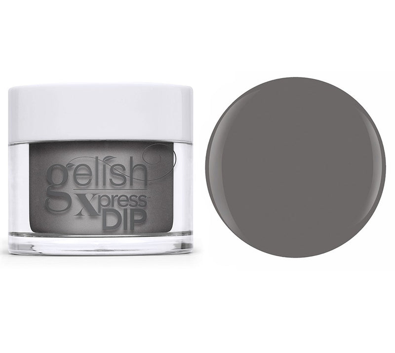 Gelish Xpress Dip Powder Smoke The Competition - Concrete Gray Creme