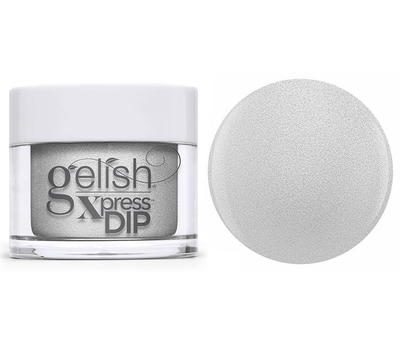 Gelish Xpress Dip Powder Fashion Above All - Silver Metallic