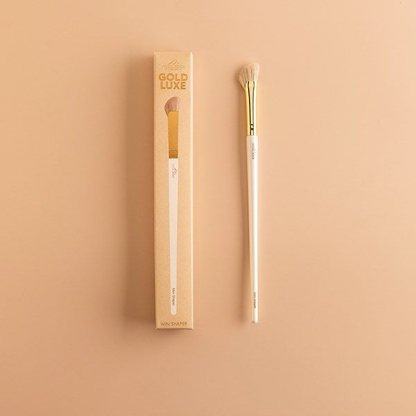 Modelrock Gold Luxe Makeup Brush – Mini Shaper Makeup Brush