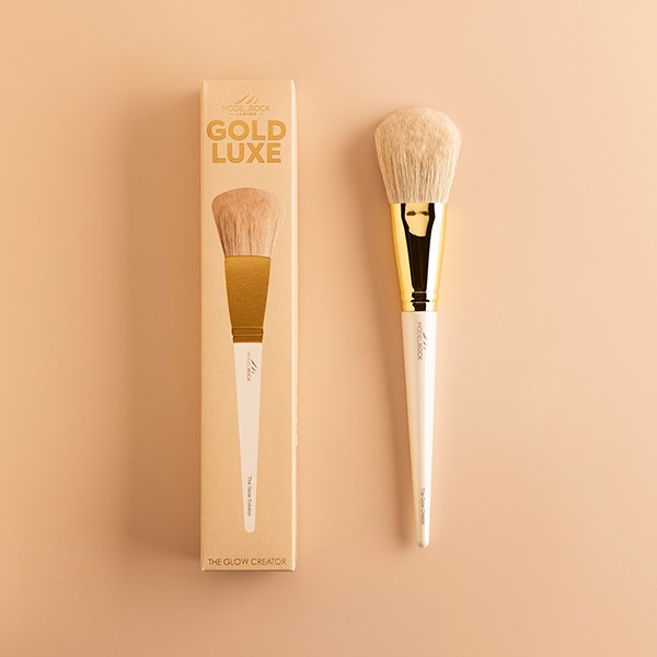 Modelrock Gold Luxe Makeup Brush - The Glow Creator