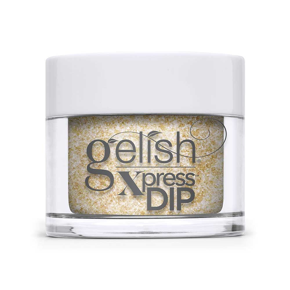 Gelish Xpress Dip All That Glitters Is Gold - 43G Tub