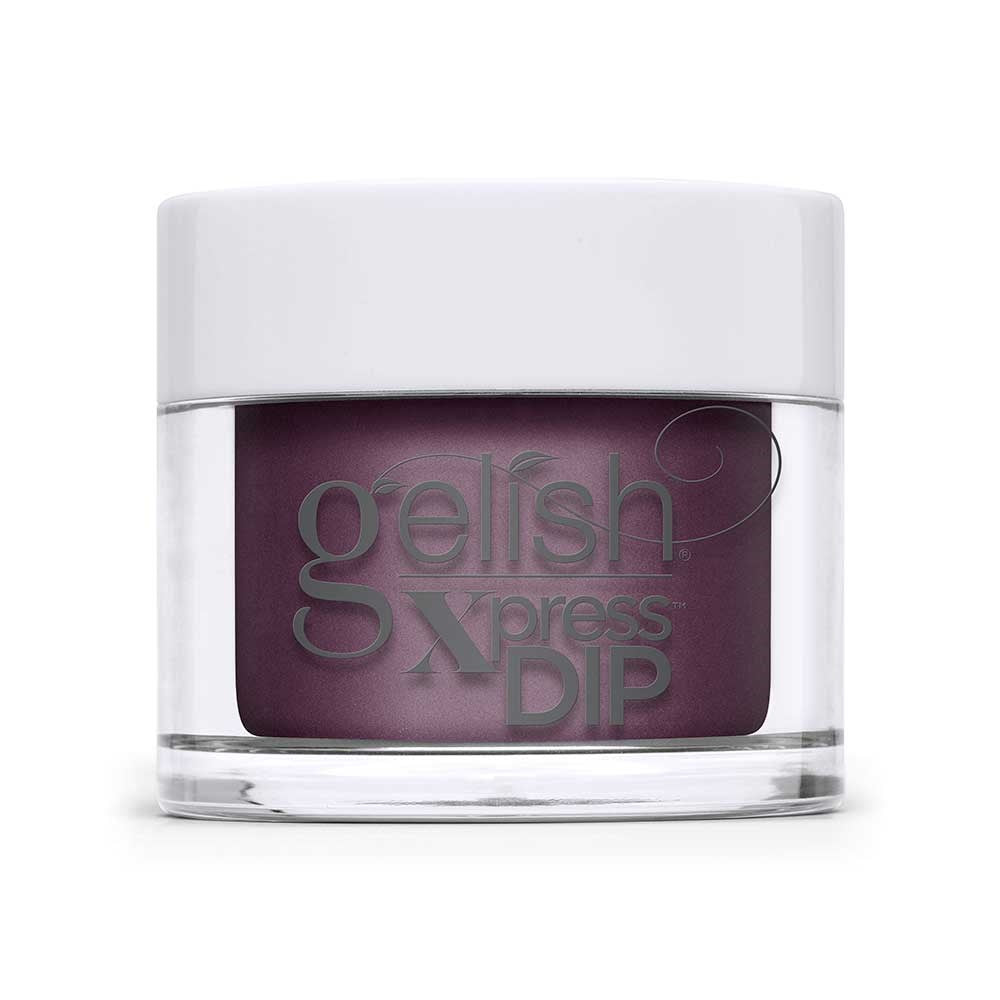 Gelish Xpress Dip Plum And Done - 43G Tub