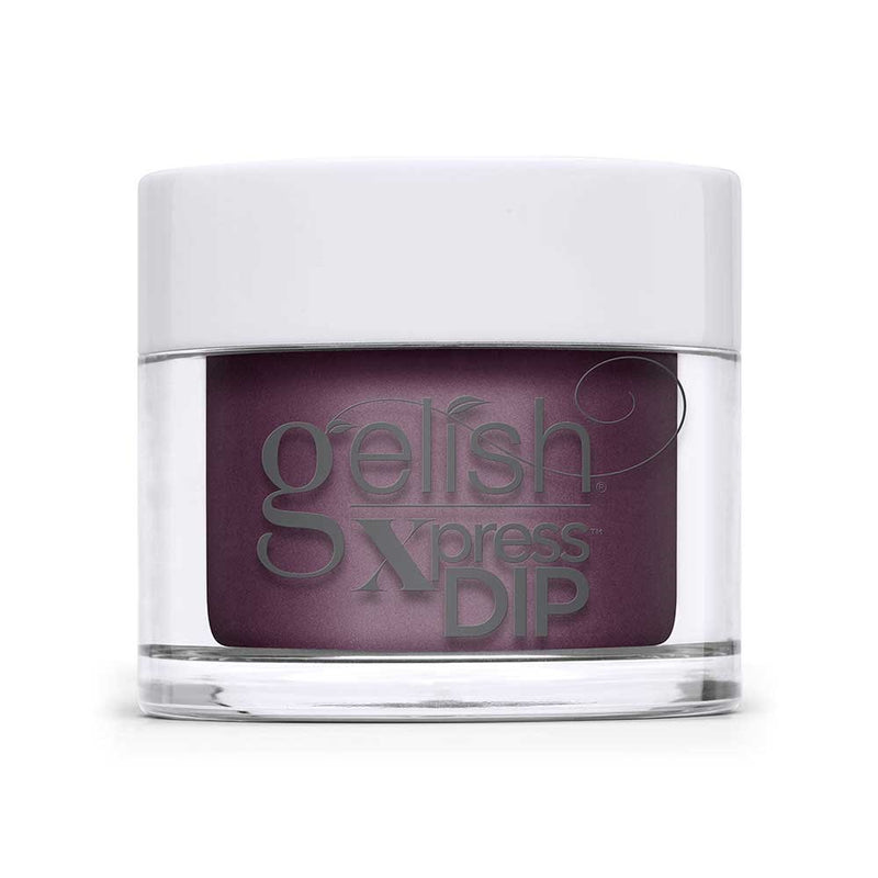 Gelish Xpress Dip Plum And Done - 43G Tub